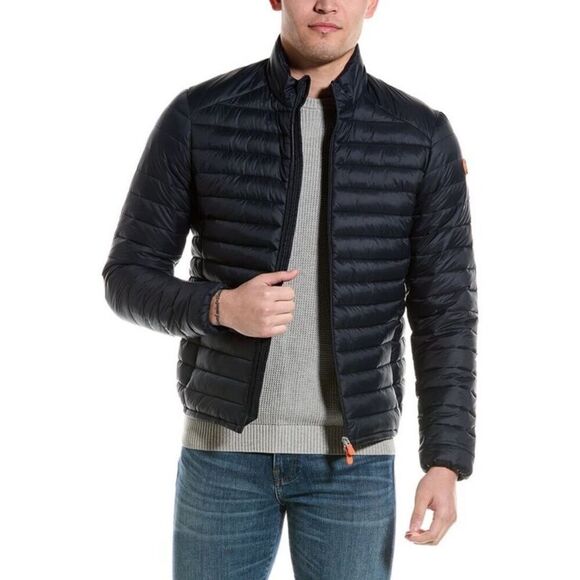 NWT Save The Duck Alexander Quilted Water Resistant Insulated Puffer Jacket M - Picture 3 of 9